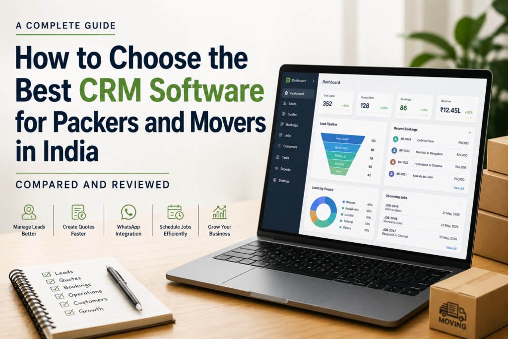 CRM software for packers and movers