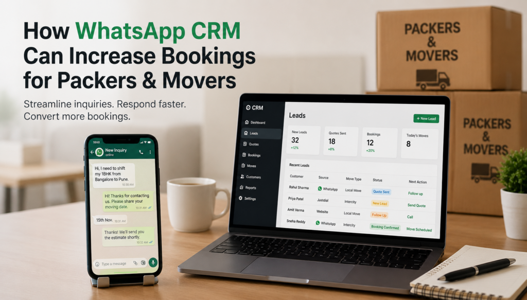 WhatsApp CRM for Moving Companies