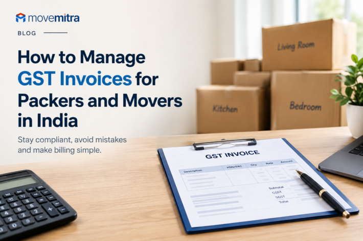GST invoice for packers and movers