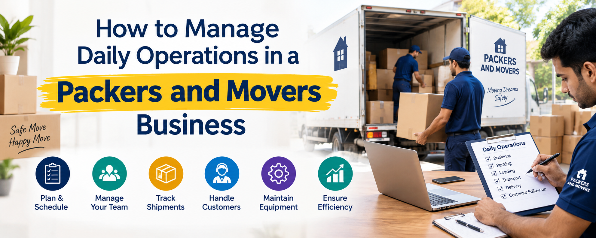 packers and movers operations management